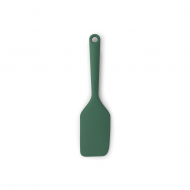 Brabantia Tasty+ Spatule à Pâtisserie avec Grattoir - 2-en-1 - Silicone - Vert Sapin - Marque Brabantia