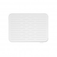 Brabantia SinkSide Tapis Égouttoir - 0,9x43,8x32,5cm - Silicone - Gris Clair - Marque Brabantia