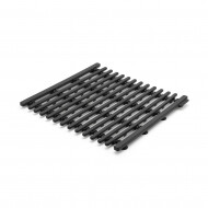 Brabantia Sinkside Tapis d'Évier - Extensible - Silicone - Gris Foncé - Marque Brabantia
