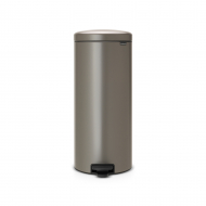 Brabantia NewIcon Poubelle à Pédale G - 30L - Platine - Marque Brabantia - Couleur Platine - Contenu 30 l