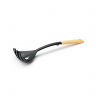 Brabantia Tasty+ Cullère à Spaghetti avec Utensile de Mesure - 2-en-1 - Plastique - Vanille - Marque Brabantia