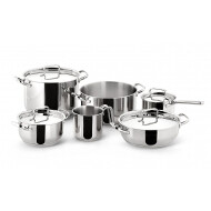 Lagostina Sfizioza Kookpannenset - Alle warmtebronnen - RVS - 10-delig - Nieuw sinds 18/11/2020 - Merk Lagostina - Geschikt voor Gas,Brander,Halogeen,Inductie,Keramisch,Electrisch,Oven