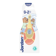 Jordan Kindertandenborstel Step By Step Baby - 0 tot 2 Jaar - Merk Jordan - Tand- en mondverzorging Manuele tandenborstel