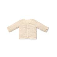 Little Dutch Reversible Sweatvest - Maat 62 - Beige - Kleur Beige - Maat 62 - Geslacht Unisex