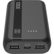 Cellularline Power Bank 10000mAh - Noir