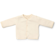 Little Dutch Reversible Sweatvest - Maat 50 - Beige - Topper - Maat 50 - Kleur Beige - Geslacht Unisex