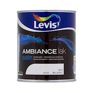 Ambiance laque satin 750 ml blanc - Marque Levis
