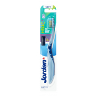 Jordan Hello Smile - 9 à 12 Ans - Blanc/Rose - Marque Jordan - Soins dentaires et buccaux Brosse à dents manuelle