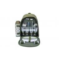 Cosy&Trendy Sac de Pique-nique - 4 Personnes - Avec Accessoires - 467x420x140mm - Tissu - 14 Pièces - Marque Cosy & Trendy