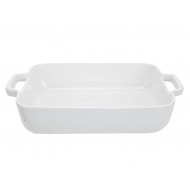 Cosy&Trendy Forno Plat à Four - Rectangulaire - 29x19x6cm - Porcelaine - Blanc - Marque Cosy & Trendy - Matériel Porcelaine - Couleur Blanc
