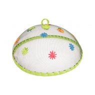Cosy&Trendy Voedselkap - Decoratie Bloemen - Ø30cm - Metaal - Meerkleurig - Merk Cosy & Trendy