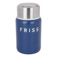 Friss Porte-Repas - 500ml - Inox - Bleu - Couleur Bleu - Contenu 500 ml