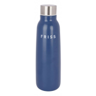 Friss Bouteille d’Eau - 500ml - Inox - Bleu - Couleur Bleu - Contenu 500 ml