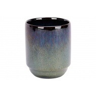 Cosy&Trendy Jade Tasse Sans Anse - 25cl/8x9cm - Grès - Vert Foncé - Marque Cosy & Trendy - Couleur Vert foncé