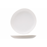 Cosy&Trendy Kupo Coconut Milk Assiette Plate - Ø19x2cm - Mélamine - Crème - Marque Cosy & Trendy - Couleur Crème - Matériel Mélamine