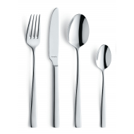 Amefa Martin Coffret de Couverts - Acier inoxydable 18/10 - Argenté - 24 Pièces - Marque Amefa