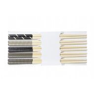 Cosy&Trendy Baguettes - 22,5cm - Bambou - Noir - 5 Pièces - Marque Cosy & Trendy