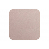 Cosy&Trendy Onderzetter voor Glazen - 10x10cm - Leer - Beige - Merk Cosy & Trendy