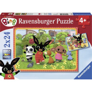 Ravensburger Puzzle Bing Bunny Deux Puzzles - Dès 4 ans - 24 pièces - Age à partir de 4 ans