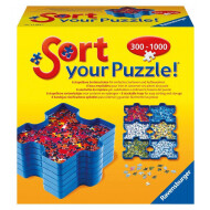 Ravensburger Boîtes de tri pour puzzle - Bleu - 6 pièces - Age n/A