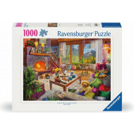 Ravensburger Puzzle Chalet Confortable - Dès 14 ans - 1000 pièces - Age à partir de 14 jaar