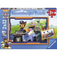 Ravensburger Puzzle Paw Patrol Action - Dès 3 ans - 2x12 pièces - Age à partir de 3 ans