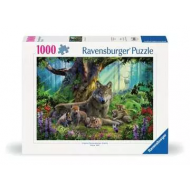 Ravensburger Puzzle Famille de Loups - Dès 14 ans - 1000 pièces - Age à partir de 14 jaar