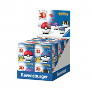 Ravensburger 3D Puzzle Boule Pokémon Mini - Dès 6 ans - Assortiment - Age à partir de 6 ans