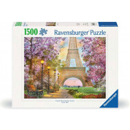 Ravensburger Puzzle Amoureux à Paris - Dès 14 ans - 1500 pièces - Age à partir de 14 jaar