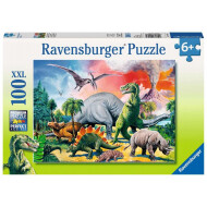 Ravensburger Puzzle Dinos - Dès 6 ans - 100 XXL pièces - Age à partir de 6 ans