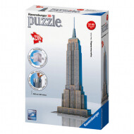 Ravensburger 3D Puzzle Empire State Building - Dès 6 ans - Age à partir de 6 ans