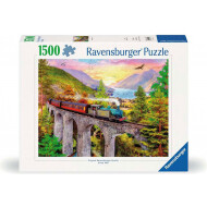Ravensburger Puzzle Train en Automne - Dès 14 ans - 1500 pièces - Age à partir de 14 jaar