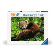 Ravensburger Puzzle Adorable Panda Roux - Dès 12 ans - 500 pièces - Age à partir de 12 ans