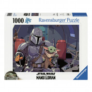 Ravensburger Puzzle Star Wars The Mandalorian - Dès 14 ans - 1000 pièces - Age à partir de 14 jaar