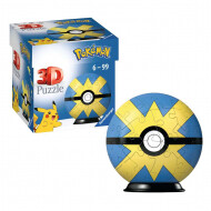 Ravensburger 3D Puzzle Pokémon Quick Ball - Dès 6 ans - Age à partir de 6 ans