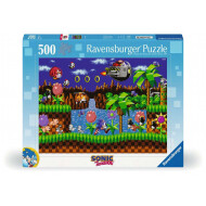 Ravensburger Puzzle Sonic - Dès 12 ans - 500 pièces - Age à partir de 12 ans