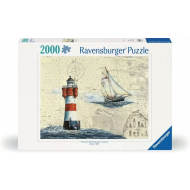 Ravensburger Puzzle Phare Romantique - Dès 14 ans - 2000 pièces - Age à partir de 14 jaar