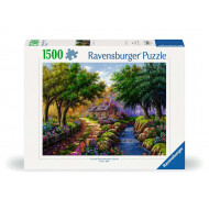 Ravensburger Puzzle Cottage au Bord de la Rivière - Dès 14 ans - 1500 pièces - Age à partir de 14 jaar