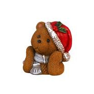 Beer kerstbeeld 25cm - Merk DDD Toys