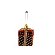 4x kerstornament pakjes rood - Merk DDD - Kleur Rood