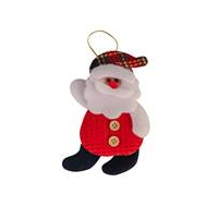 Kerstboomhanger popje rood - Merk DDD - Kleur Rood