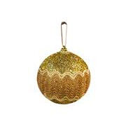 3x boule noël strass M champagn - Marque DDD - Couleur Champagne