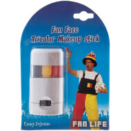 Schminkstift Make-up Stick België - Zwart/Geel/Rood