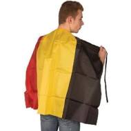 Supporterscape België Tricolore - Zwart/Geel/Rood