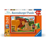 Ravensburger Puzzle Le Roi Lion - Dès 4 ans - 2x24 pièces - Age à partir de 4 ans