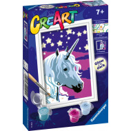 Ravensburger CreArt Rêves de Licorne - Peinture par Numéros - Dès 7 ans - Age à partir de 7 ans