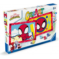 Ravensburger CreArt Young Spidey - Peinture par numéros - Dès 5 ans - Age à partir de 5 ans