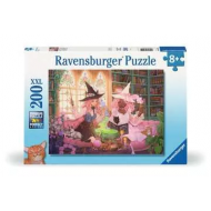 Ravensburger Puzzle Bibliothèque Enchantée - Dès 8 ans - 200 XXL pièces - Age à partir de 8 ans