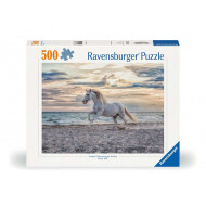 Ravensburger Puzzle Cheval sur la Plage - Dès 12 ans - 500 pièces - Age à partir de 12 ans