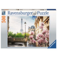Ravensburger Puzzle Printemps à Paris - Dès 12 ans - 500 pièces - Age à partir de 12 ans